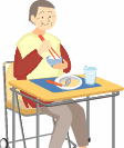 昼食